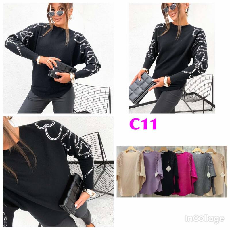Bluzki damskie Roz L-3XL, Mix Kolor .Paczka 10 szt